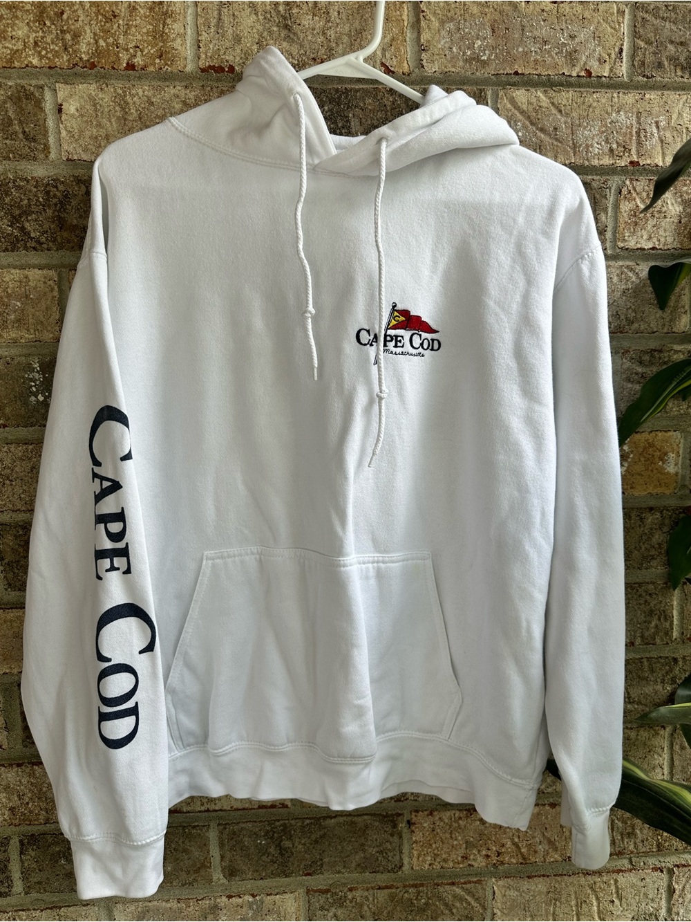 John Galt Cape Cod White Hoodie -